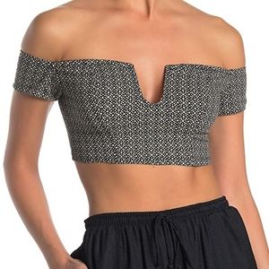 Free People Lucky Now Brami Crop Top